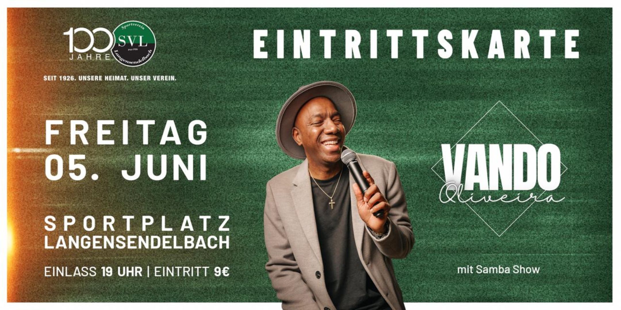 Brasilianische Nacht mit Vando Oliveira – Live & Samba Show