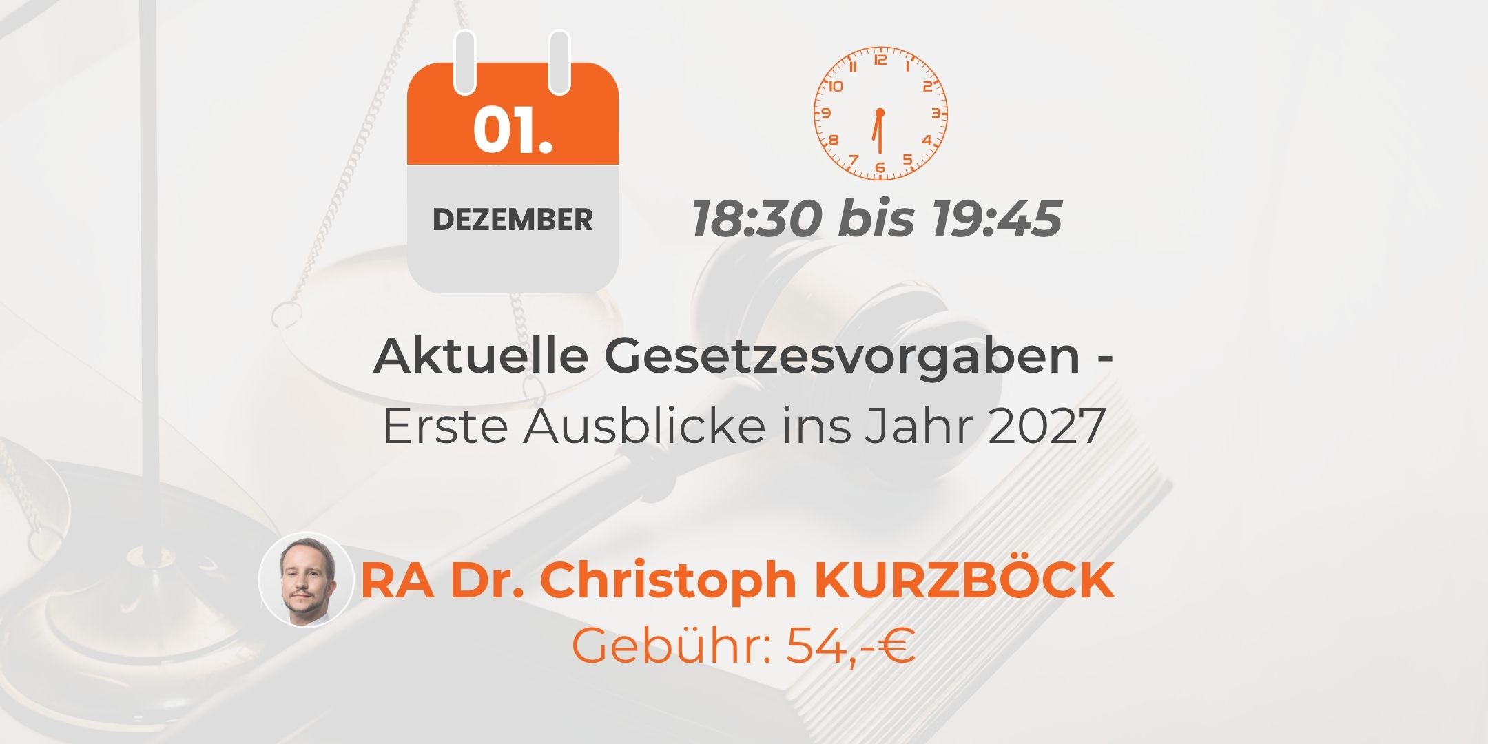 Aktuelle Gesetzesvorhaben – Erste Ausblicke ins Jahr 2027