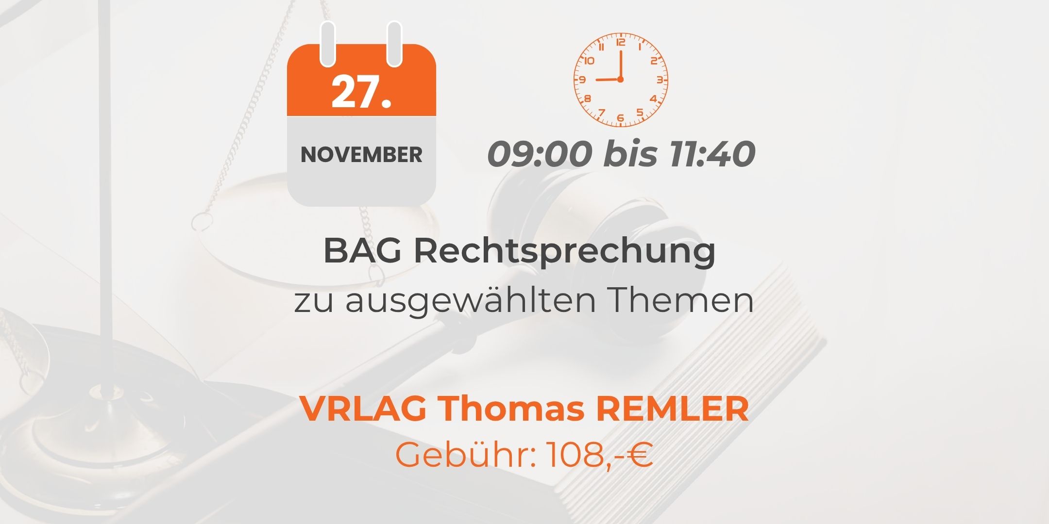 BAG-Rechtsprechung zu ausgewählten Themen